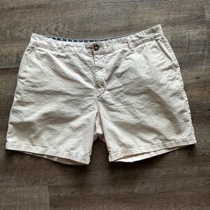Chubbies Mens Khaki Chino Shorts American Flag Size 40 Summer